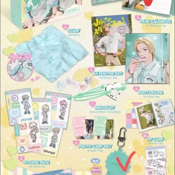 [BUNJANG] PlaYe 2026 Season's Greeting / 플레이브 2026시즌그리팅 체크 된것 판매합니다