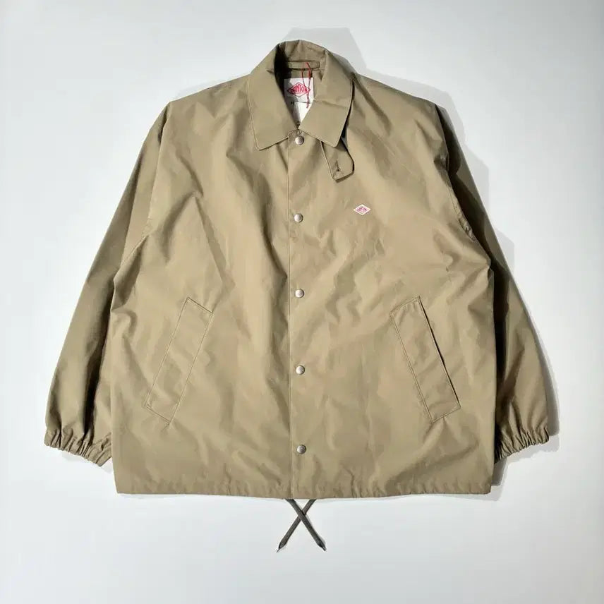 [BUNJANG] Danton 3 Layer Cloth Coach Jacket Beige / DANTON 단톤 3 레이어 클로스 코치 자켓 베이지 L사이즈