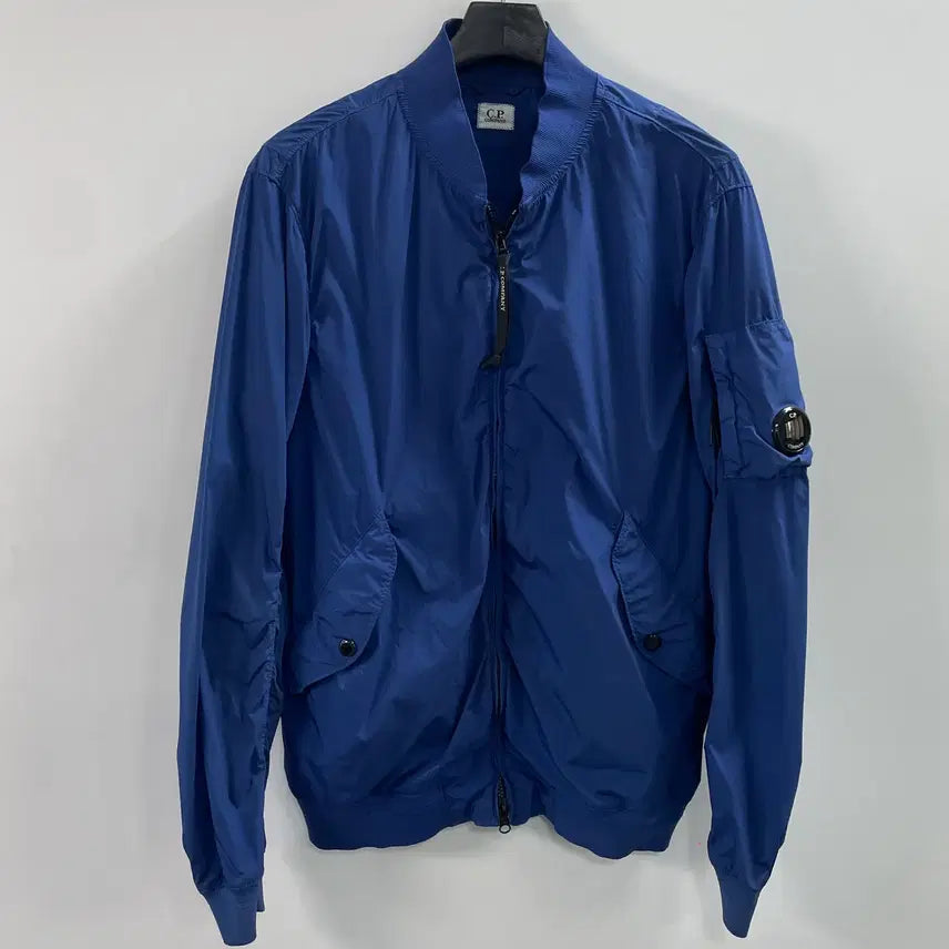 [BUNJANG] CP Company Lens Nylon Windbreaker Bomber Jacket / CP컴퍼니 렌즈 나일론 바람막이 봄버 자켓 (on.867)