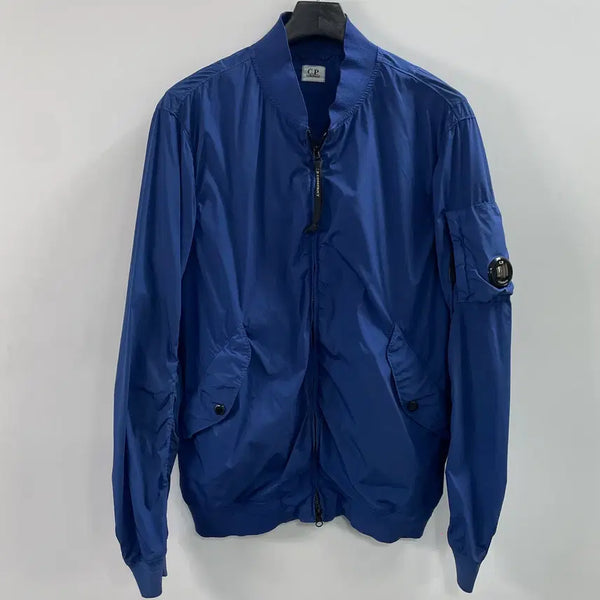 [BUNJANG] CP Company Lens Nylon Windbreaker Bomber Jacket / CP컴퍼니 렌즈 나일론 바람막이 봄버 자켓 (on.867)