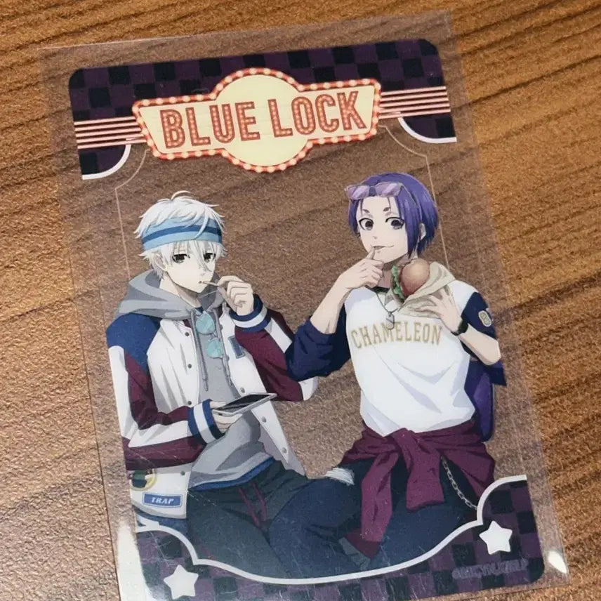 [BUNJANG] Blue Lock American Retro Clear Card Nagi & Reo / 블루록 아메리칸 레트로 클리어 카드 나기 레오