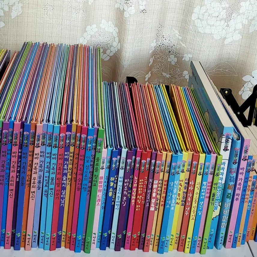 [BUNJANG] Barbapapa Latest Edition Complete Book Set (71 Volumes) / 연두비-바바파파(최신버전/71권 구성) 택포