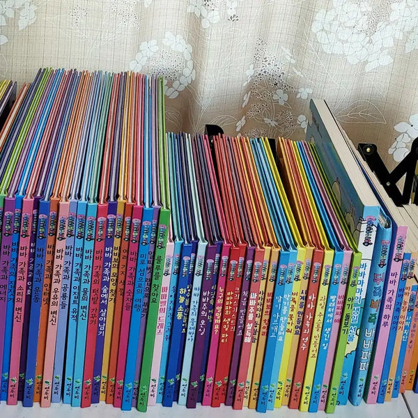 [BUNJANG] Barbapapa Latest Edition Complete Book Set (71 Volumes) / 연두비-바바파파(최신버전/71권 구성) 택포
