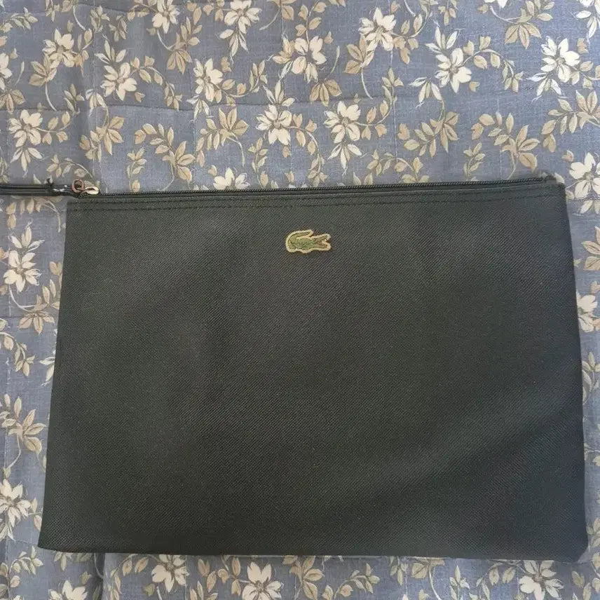 [BUNJANG] Lacoste Black Clutch Bag / 라코스테 클러치 백 블랙