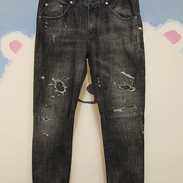[BUNJANG] Neil Barrett Black Denim Jeans / (33~34) 닐바렛 흑청 데님 청바지