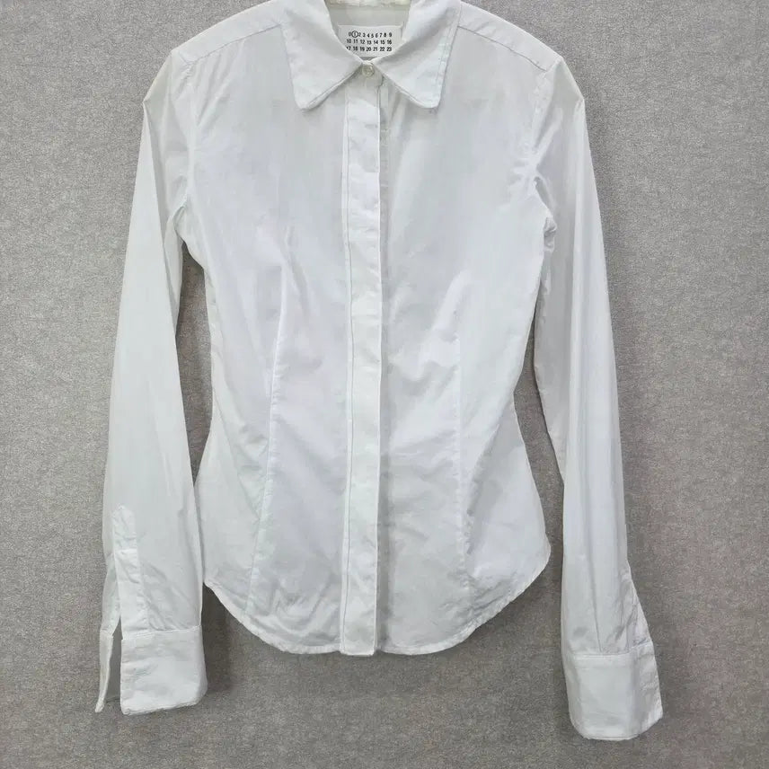[BUNJANG] Maison Margiela Original Line 1 Hidden Placket Shirt / 마틴 마르지엘라 오리지널 1번 라인 히든 플라켓 셔츠 (38)