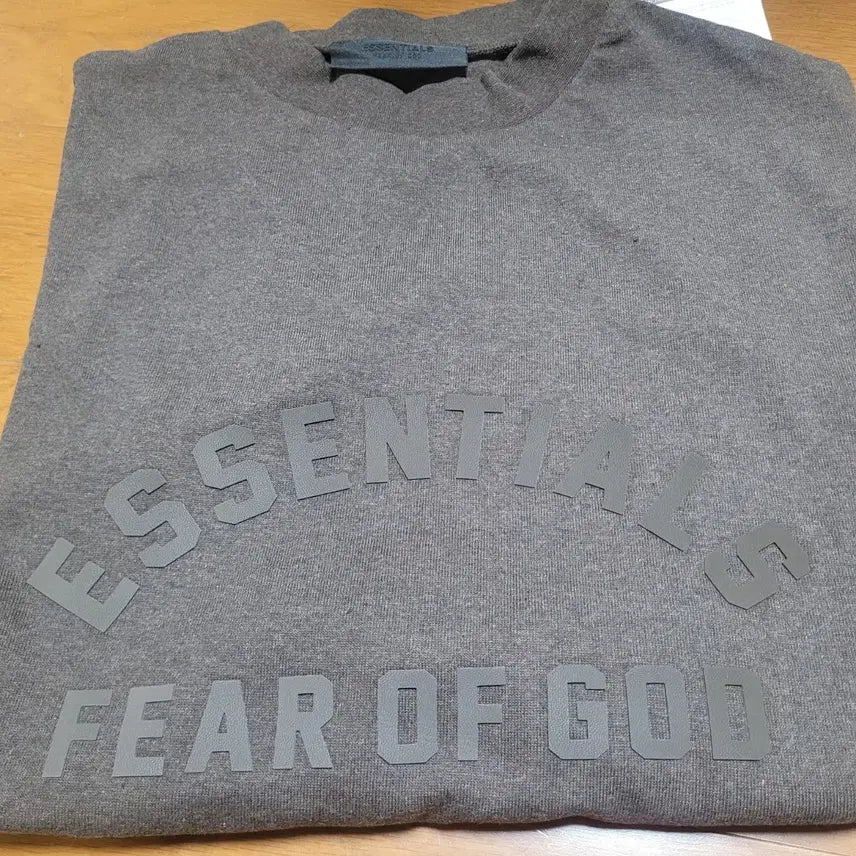[BUNJANG] Fear of God ESSENTIALS Short Sleeve T-Shirt Brown M / 에센셜 반팔티 브라운 m