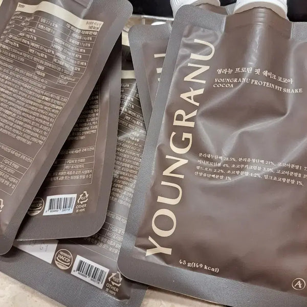 [BUNJANG] Youngra New Protein Fit Shake Cocoa 6-Pack / 영라뉴 프로틴 핏 쉐이크 코코아 6개