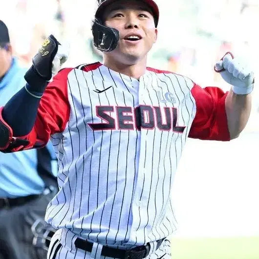 [BUNJANG] LG Twins Moon Sung-ju 2023 Season Game-Worn Pro-Specs Jersey / LG트윈스 실착유니폼