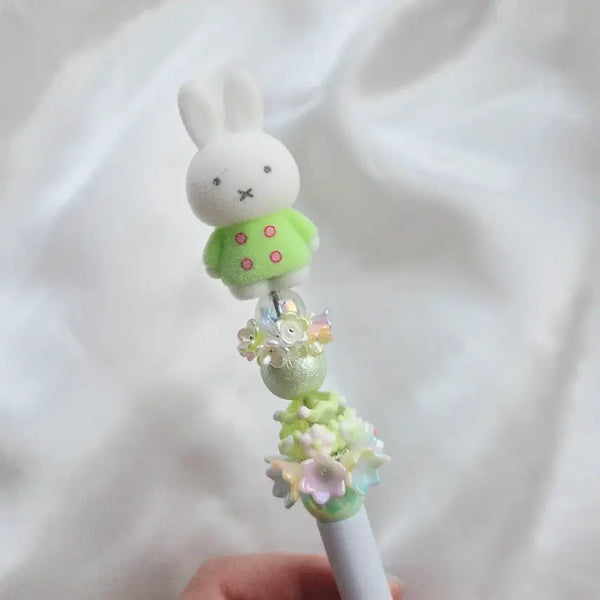 [BUNJANG] Miffy Character Deco Ballpoint Pen / (할인) 미피 캐릭터 볼꾸 볼펜 꾸미기