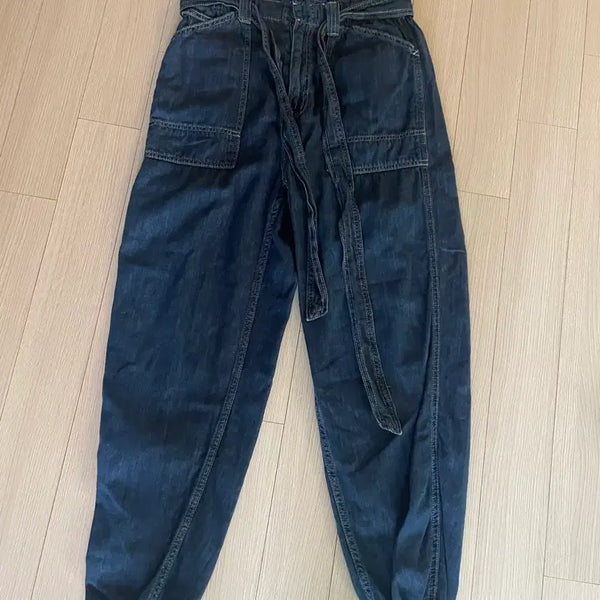 [BUNJANG] Polo Ralph Lauren Denim Jogger Pants / 폴로랄프로렌 데님 밴딩 조거팬츠
