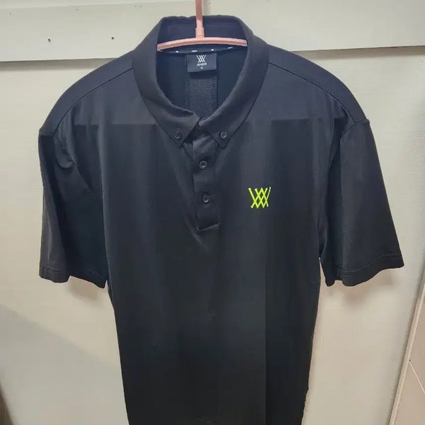 [BUNJANG] Anew Golf Men's Back Mesh Pointed Short-Sleeve Polo Shirt / 어뉴 남성 백 매쉬 포인트 반팔 폴로 셔츠 (또는 네온 미니로고 버튼다운