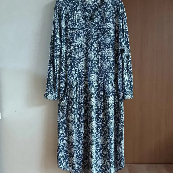 [BUNJANG] Thursday Island Patterned Long Dress / 써스데이아일랜드 패턴 원피스