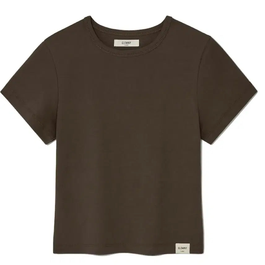 [BUNJANG] Glowny G Baby Tee Brown One Size / 글로니 G BABY TEE (BROWN) OS
