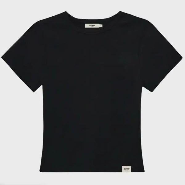 [BUNJANG] GLOWNY G Baby Tee (Black) OS / 글로니 G BABY TEE (BLACK) OS