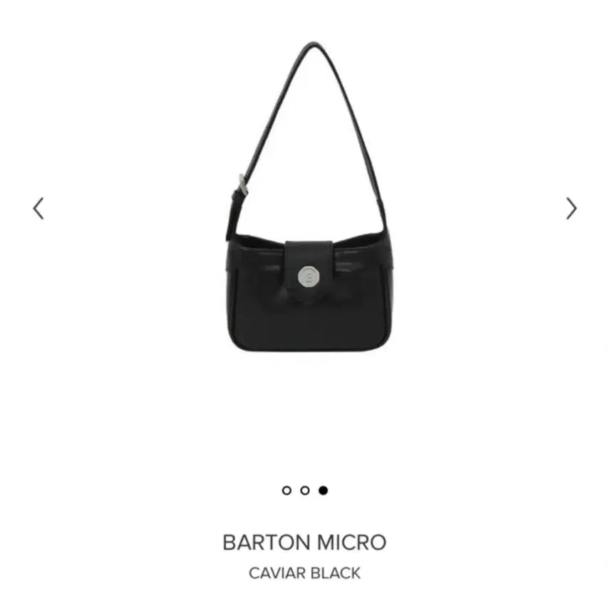 [BUNJANG] minitmute Baton Micro Caviar Black Bag / 미닛뮤트 바톤 마이크로 캐비어 블랙