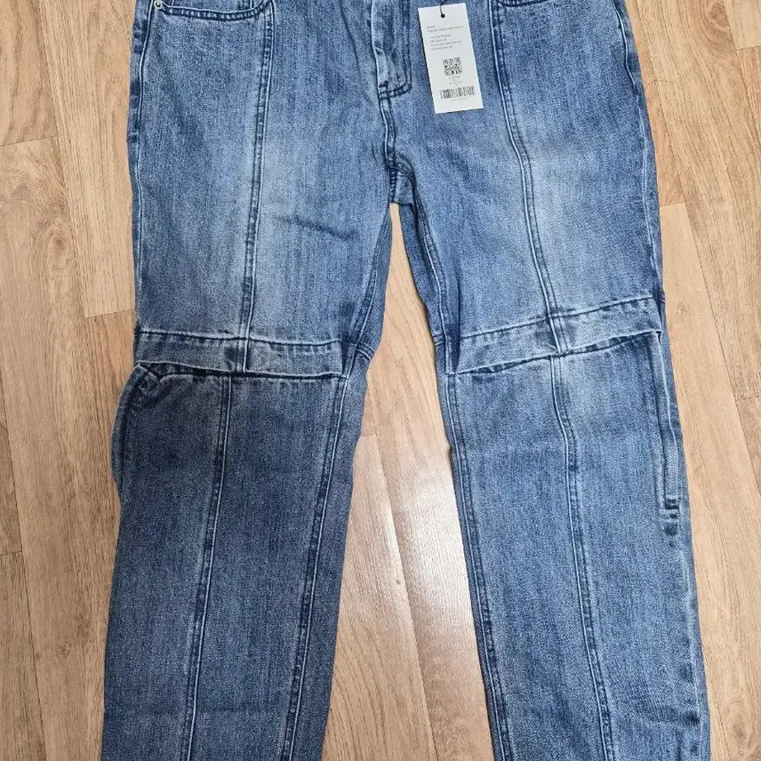 [BUNJANG] Juun.J Velcro Denim Pants / 준지 벨크로 데님 팬츠