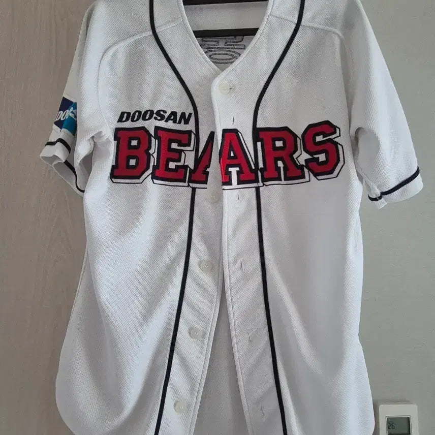 [BUNJANG] Doosan Bears Baseball Jersey White / 두산 베어스 야구 유니폼 s