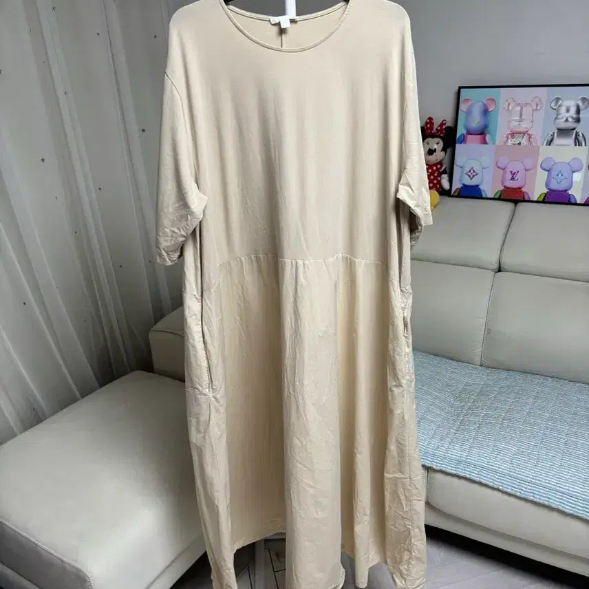 [BUNJANG] COS Long Dress Beige / cos 롱원피스