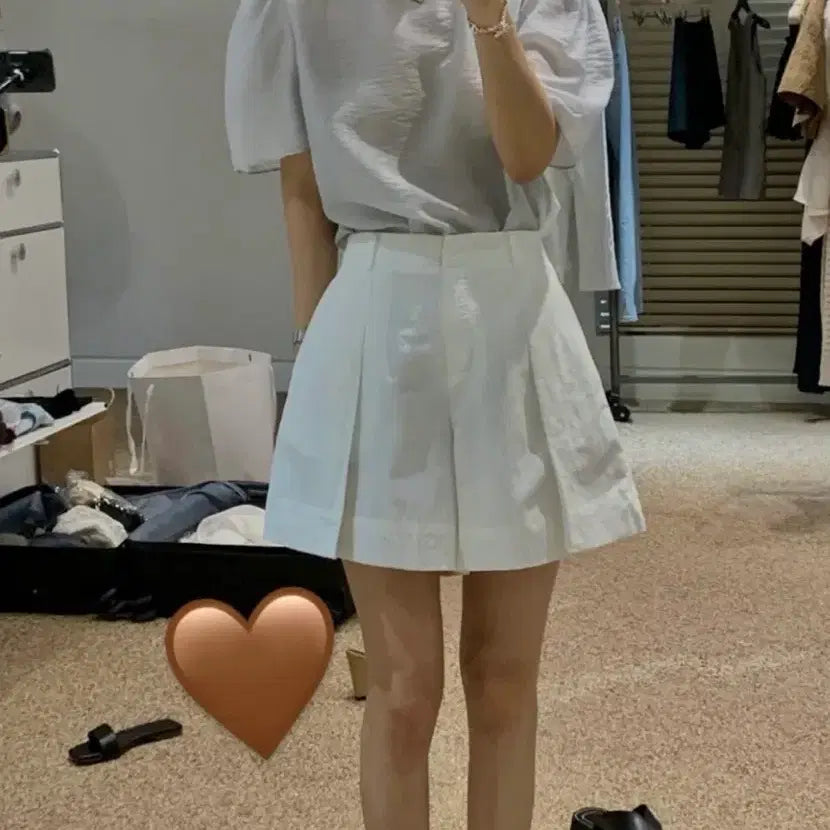 [BUNJANG] Fresh Label Blouse and Pants Set / 프레쉬라벨 블라우스 바지