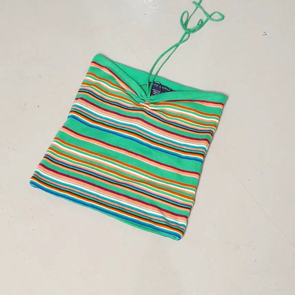 [BUNJANG] Ralph Lauren Striped Tube Top / RALPH LAUREN 랄프 로렌 스트라이프 튜브탑 S_A303