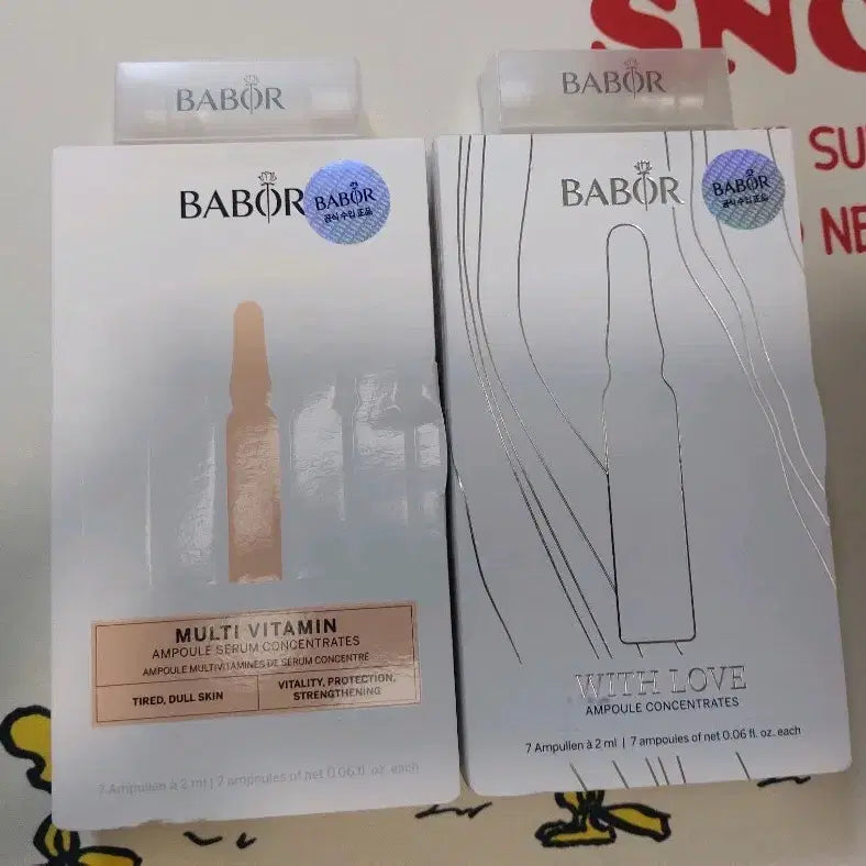 [BUNJANG] BABOR Ampoule Concentrate Multi-Vitamin & White Collection Bundle Set / 바버 앰플 일괄 BABOR