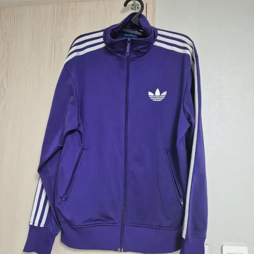 [BUNJANG] Adidas Purple Track Top - Size S / 아디다스 트랙탑 퍼플 s