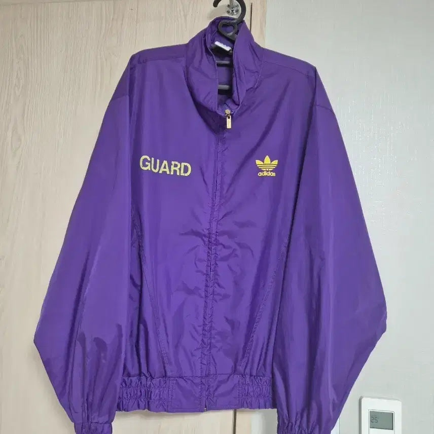[BUNJANG] Adidas Guard Windbreaker Purple XL / 아디다스 가드 바람막이 퍼플 XL