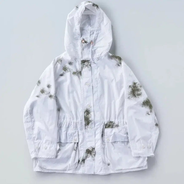 [BUNJANG] Kaptain Sunshine Snow Camo Mountain Parka Shirt Jacket (Size 40) / [40] 캡틴선샤인 마운틴 파카 스노우카모 셔츠 자켓