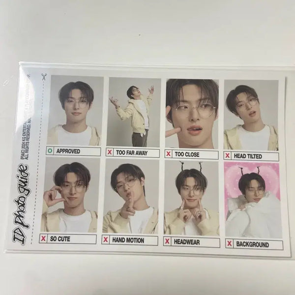 [BUNJANG] Ateez Mingi Season's Greetings Proof Photo / 에이티즈 민기 ateez 시즌그리팅 증사 증명사진