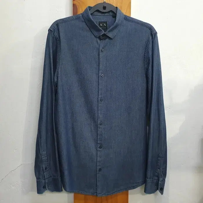 [BUNJANG] Armani Exchange Denim Shirt / 아르마니 익스체인지 데님셔츠(95)