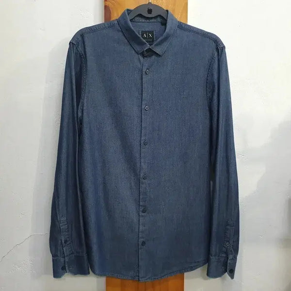 [BUNJANG] Armani Exchange Denim Shirt / 아르마니 익스체인지 데님셔츠(95)