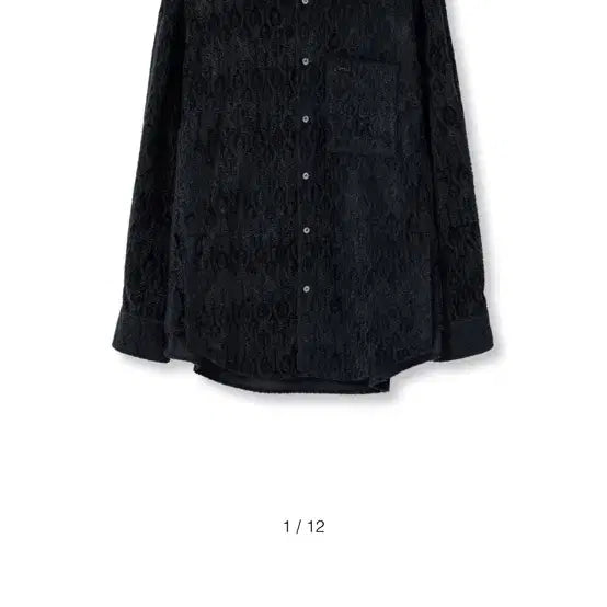 [BUNJANG] Wooyoungmi Navy Peacock Shirt / 우영미 네이비 피콕 셔츠 48 완판