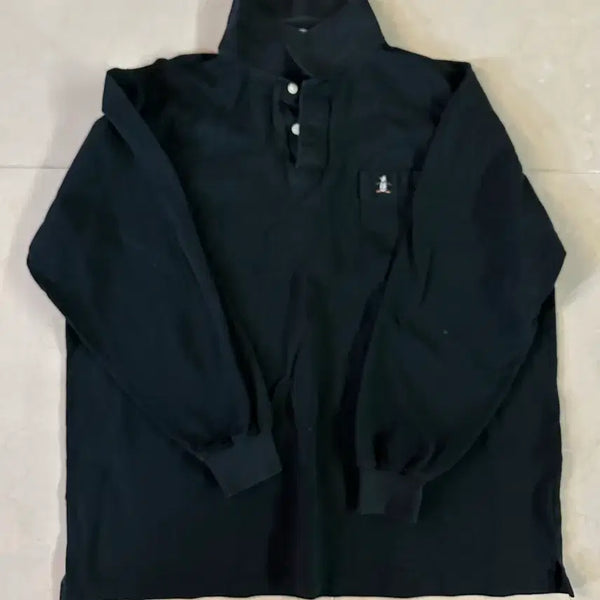 [BUNJANG] Munsingwear Long Sleeve Polo Shirt XL (105-110) Big Size / *먼싱웨어 긴팔 XL(105-110) 폴로 티셔츠 빅사이즈