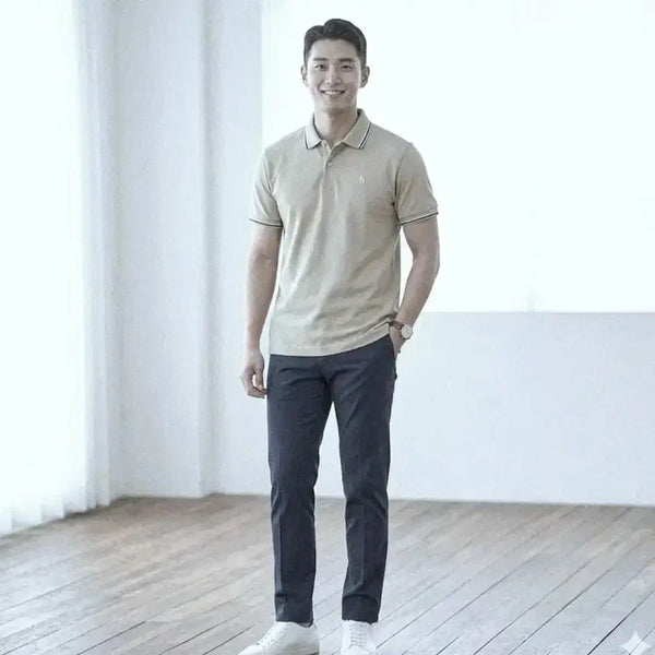 [BUNJANG] Hazzys Men's T-Shirt Size 105 / (무료배송)헤지스 티셔츠 남 105