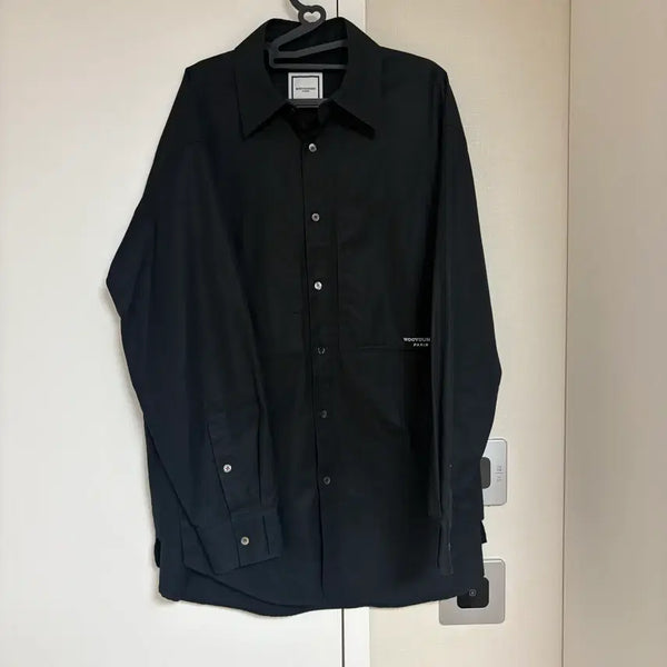 [BUNJANG] Wooyoungmi Back Logo Shirt - Size 48 / 우영미 백로고 셔츠 (48)