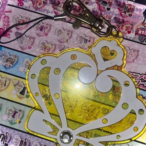 [BUNJANG] Pretty Rhythm Dear Crown Acrylic Keyring / 프리티리듬 프리즘스톤 디어크라운 아크릴 키링