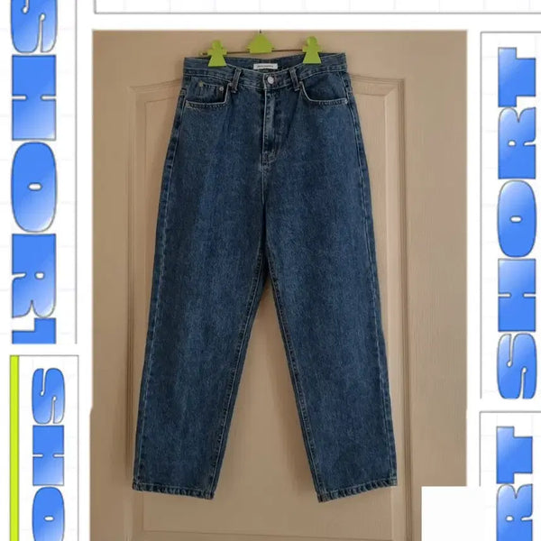 [BUNJANG] SELF/SERVICE Embroidered Mid-Blue Summer Denim Jeans / (새상품) SELF/SERVICE 자수 중청 여름 데님