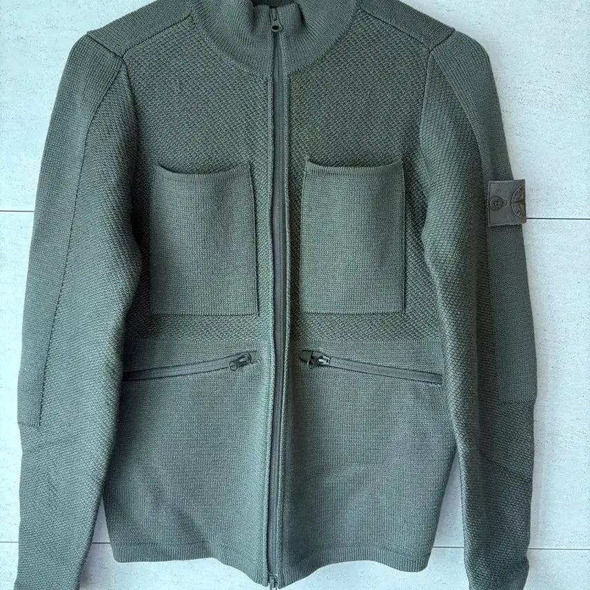 [BUNJANG] Stone Island Ghost Piece Knit Jacket - Size M / [M] 스톤아일랜드 고스트피스 니트 자켓