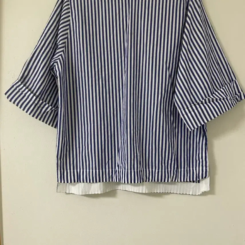 [BUNJANG] Mackintosh Japan Limited Edition Striped Blouse / 영국유명브랜드 맥킨토시 재팬 한정판 스트라이프 블라우스(미착용제품