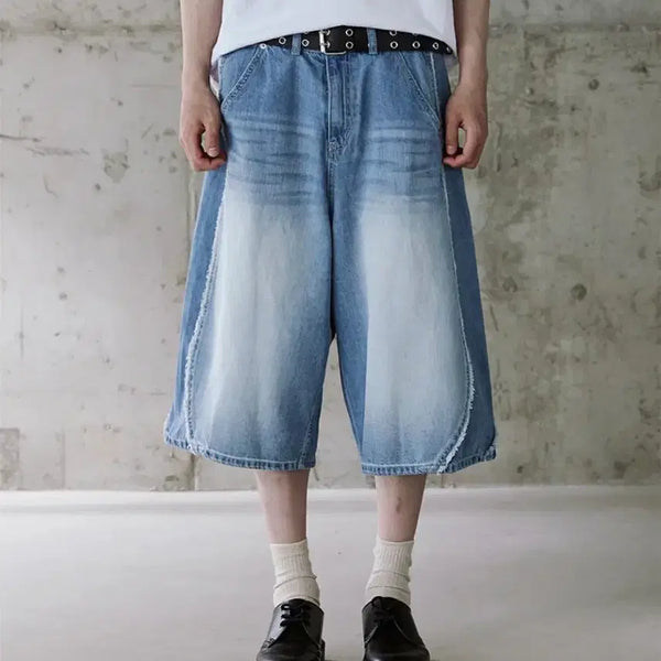 [BUNJANG] PEANOUT Bermuda Denim Pants / 피인오 버뮤다 데님팬츠 새제품 싸게 팔아요