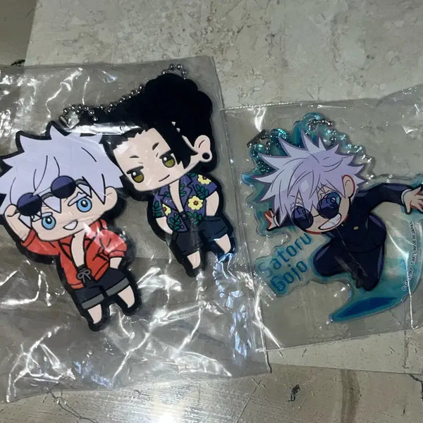 [BUNJANG] Gojo Acrylic Keychain Bundle / 랜덤 고죠 아크릴 키링, 고죠게토 가챠 키링 일괄