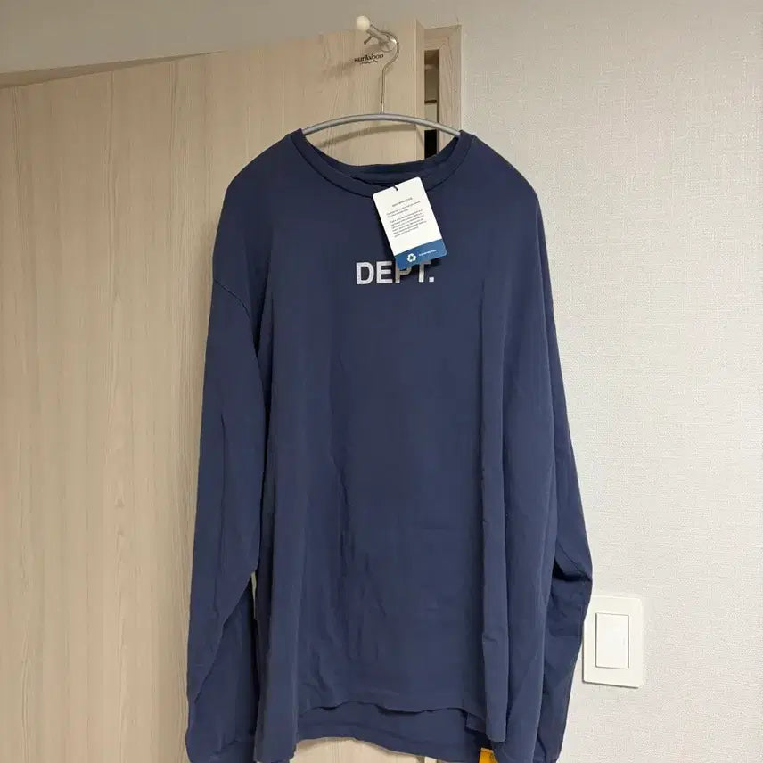 [BUNJANG] Gallery Dept Long Sleeve T-Shirt Navy / Gallery Dept Long Sleeve Navy 갤러리 댑트