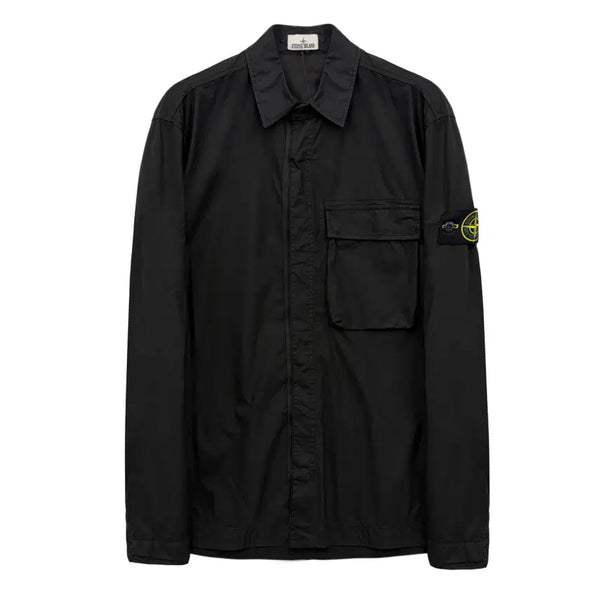 [BUNJANG] Stone Island Pocket Shirt Black Cotton Blend / [새상품정품] 스톤아일랜드 포켓 셔츠 L1S151200032 V0029