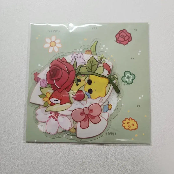 [BUNJANG]  잠뜰 Pixelory Big Sticker / 잠뜰 봄굿즈 빅스티커 픽셀리 라더덕개각별공룡수현