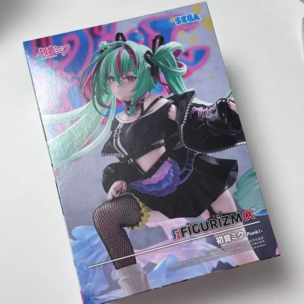 [BUNJANG] Sega Hatsune Miku Punk Style Figure (Sealed) / [미개봉](택포2.4)세가 하츠네 미쿠 펑크 스타일 피규어