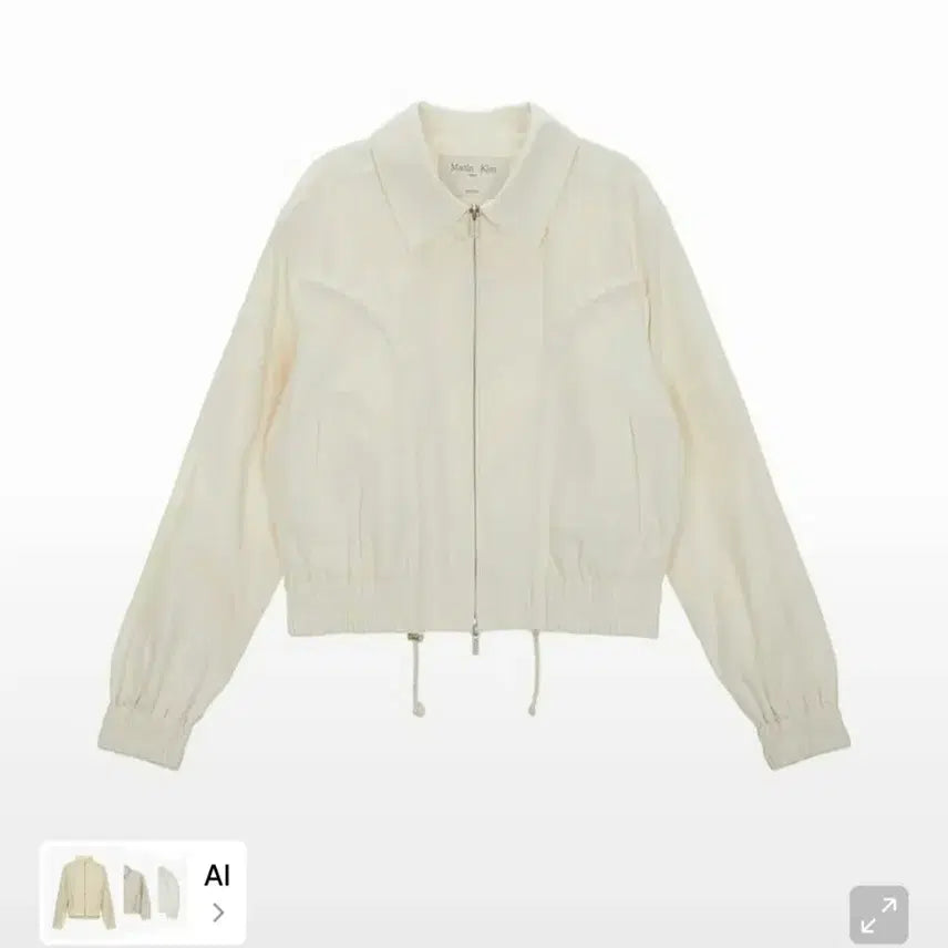 [BUNJANG] Matinkim Cropped Jacket Ivory / 마뗑킴 크롭 자켓 아이보리