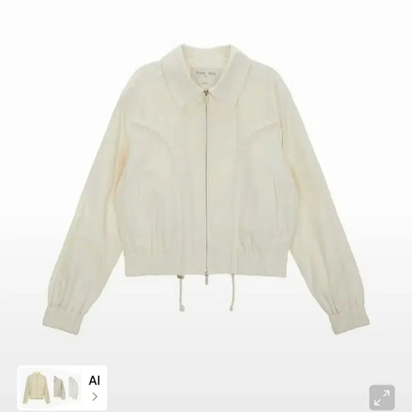 [BUNJANG] Matinkim Cropped Jacket Ivory / 마뗑킴 크롭 자켓 아이보리