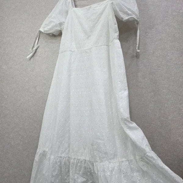 [BUNJANG] Friends Like These Cotton Eyelet Long Dress / Friends Like These 펀칭 코튼 롱 원피스