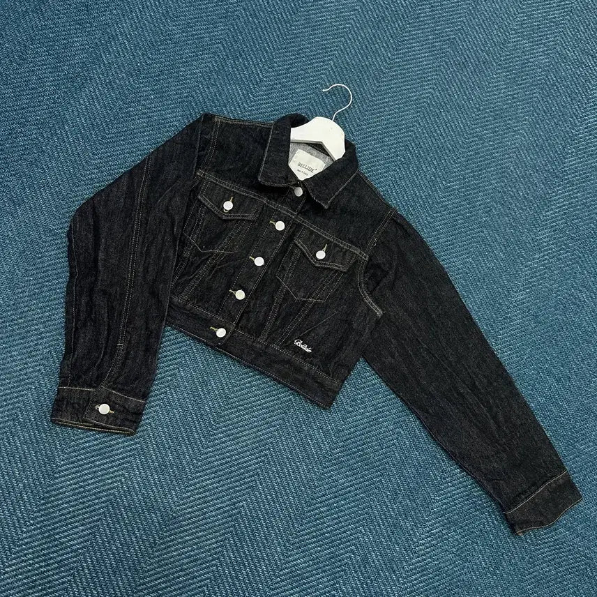[BUNJANG] Baydeli Women's Cropped Denim Jacket / [여성F] 베이델리 크롭 청자켓 만원샵